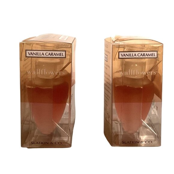 Slatkin & Co. Wallflowers Vanilla Caramel Home Fragrance Refills 2 Boxes 4 units - Picture 3 of 7